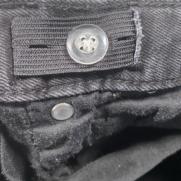 Old Navy Jeans Youth Size 16 Skinny Built In Flex Black Adjustable Stretch Denim - Picture 5 of 5